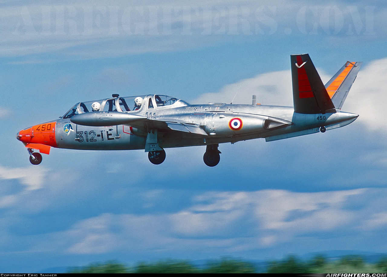 France - Air Force Fouga CM-170R Magister 450 at Salon de Provence  (LFMY), France