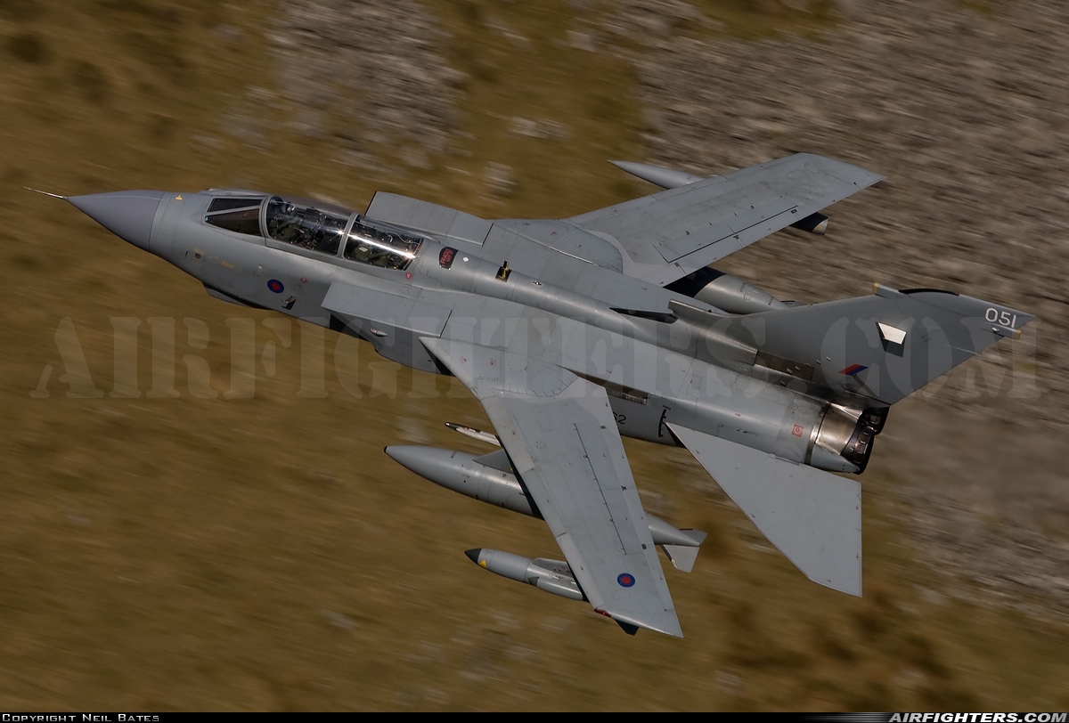 UK - Air Force Panavia Tornado GR4(T) ZA562 at Off-Airport - Machynlleth Loop Area, UK