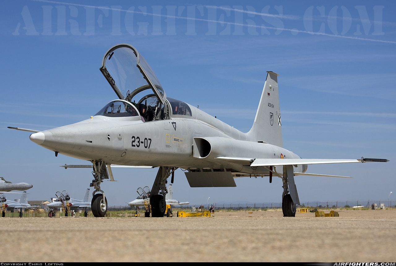 Spain - Air Force Northrop SF-5M Freedom Fighter AE.9-014 at Badajoz - Talavera la Real (BJZ / LEBZ), Spain