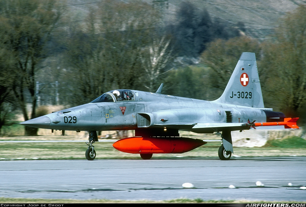 Switzerland - Air Force Northrop F-5E Tiger II J-3029 at Turtman (LSMJ), Switzerland