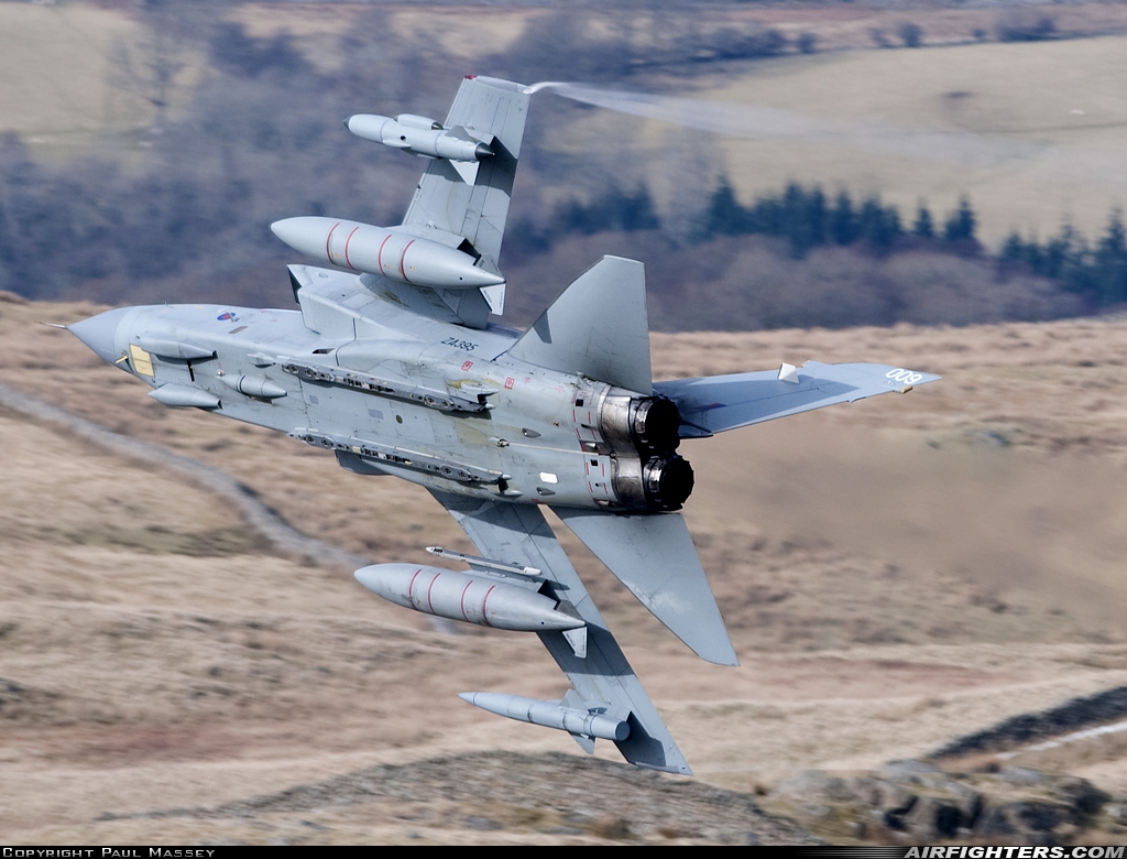 UK - Air Force Panavia Tornado GR4A ZA395 at Off-Airport - Machynlleth Loop Area, UK
