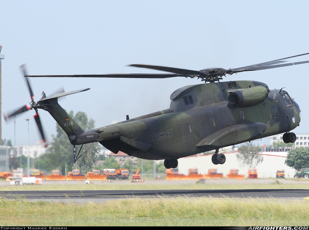 Germany - Army Sikorsky CH-53G (S-65) 84+43 at Berlin - Schonefeld (SXF / EDDB), Germany