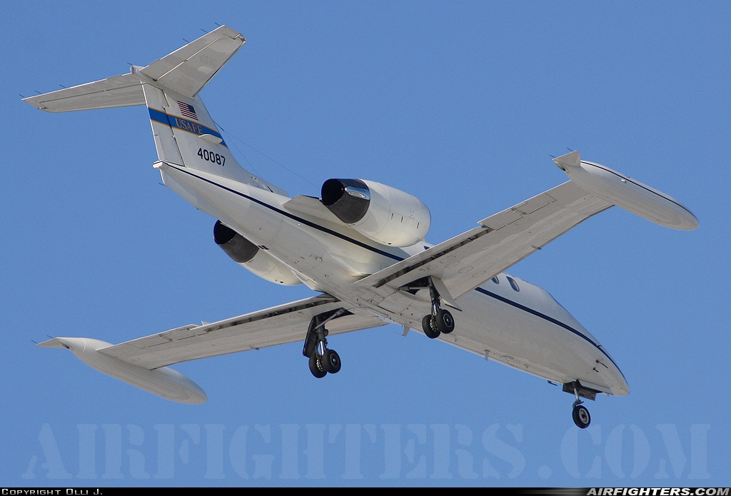 USA - Air Force Learjet C-21A 84-0087 at Ramstein (- Landstuhl) (RMS / ETAR), Germany