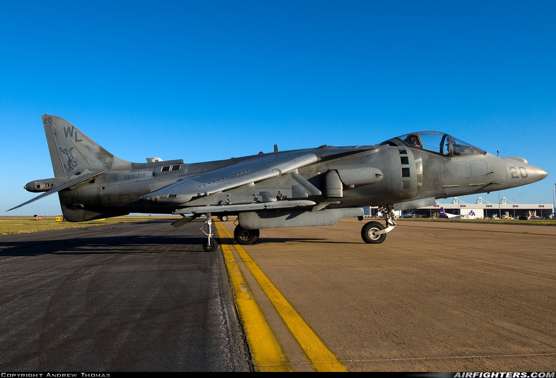 USA - Marines McDonnell Douglas AV-8B Harrier II 163868 at Fort Worth - Alliance (AFW / KAFW), USA