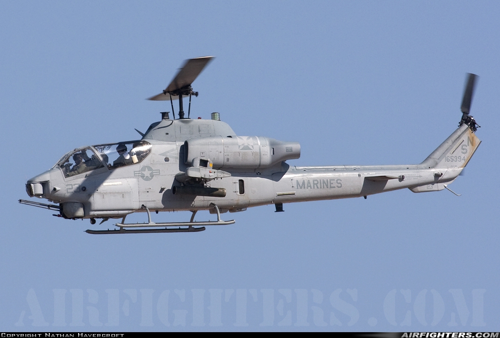 USA - Marines Bell AH-1W Super Cobra (209) 165394 at El Centro - NAF (NJK / KNJK), USA