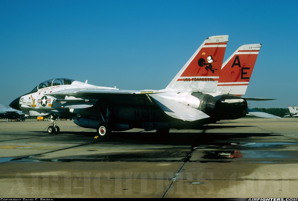 USA - Navy Grumman F-14A Tomcat 161147 at Virginia Beach - Oceana NAS / Apollo Soucek Field (NTU / KNTU), USA
