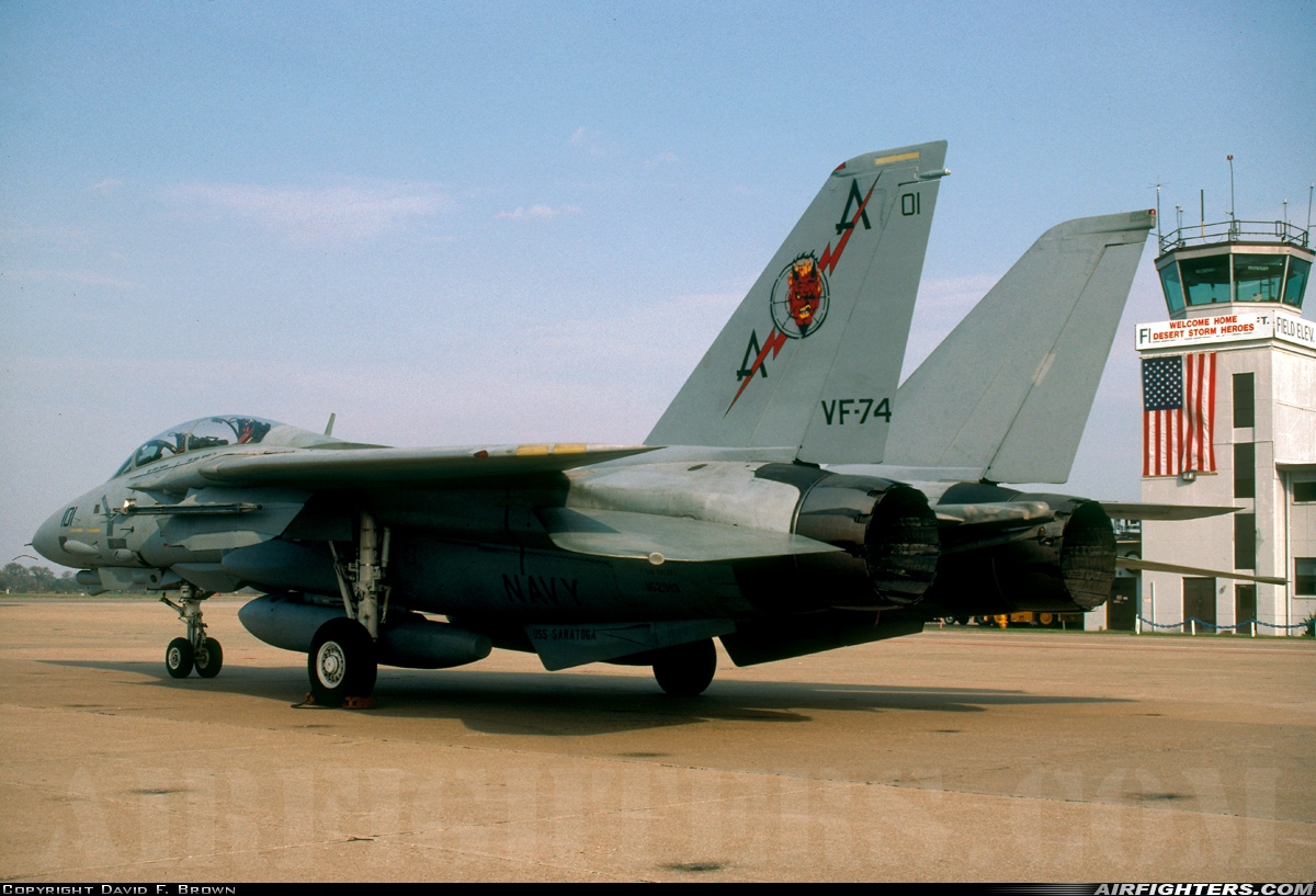 USA - Navy Grumman F-14A+ Tomcat 162919 at Virginia Beach - Oceana NAS / Apollo Soucek Field (NTU / KNTU), USA