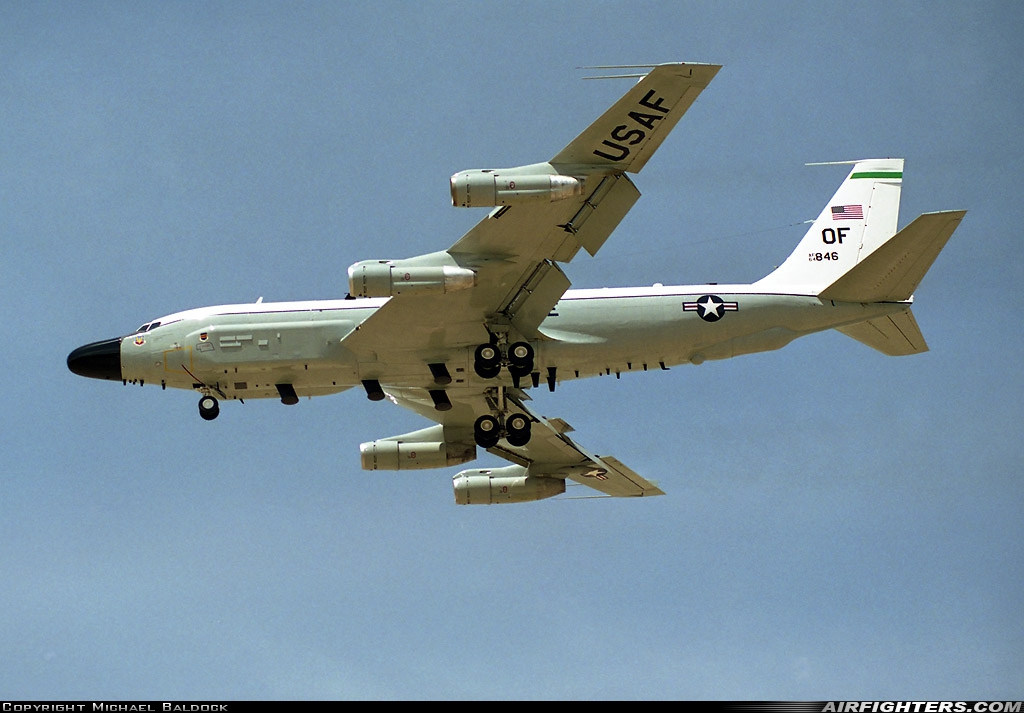 USA - Air Force Boeing RC-135V Rivet Joint (739-445B) 64-14846 at Las Vegas - Nellis AFB (LSV / KLSV), USA