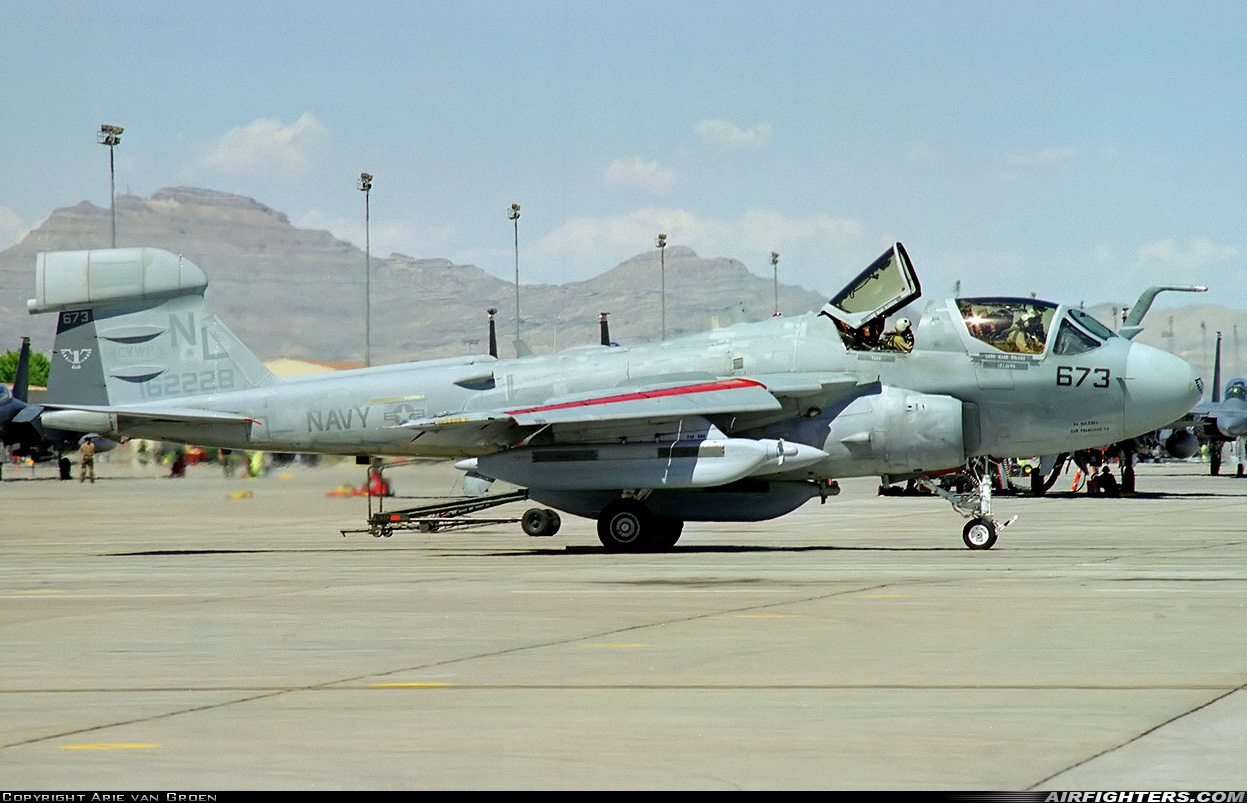 USA - Navy Grumman EA-6B Prowler (G-128) 162228 at Las Vegas - Nellis AFB (LSV / KLSV), USA