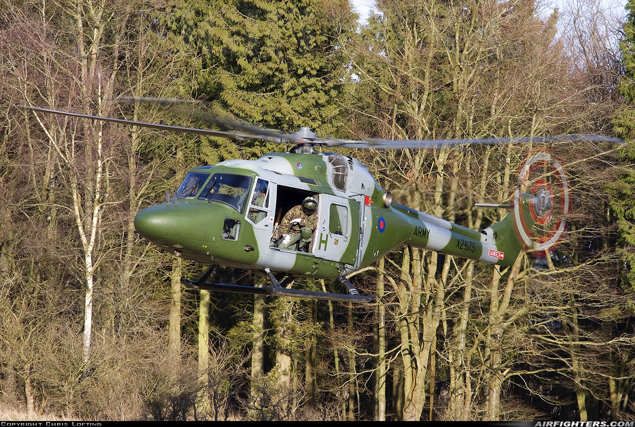 UK - Army Westland WG-13 Lynx AH7 XZ675 at Off-Airport - Salisbury Plain, UK