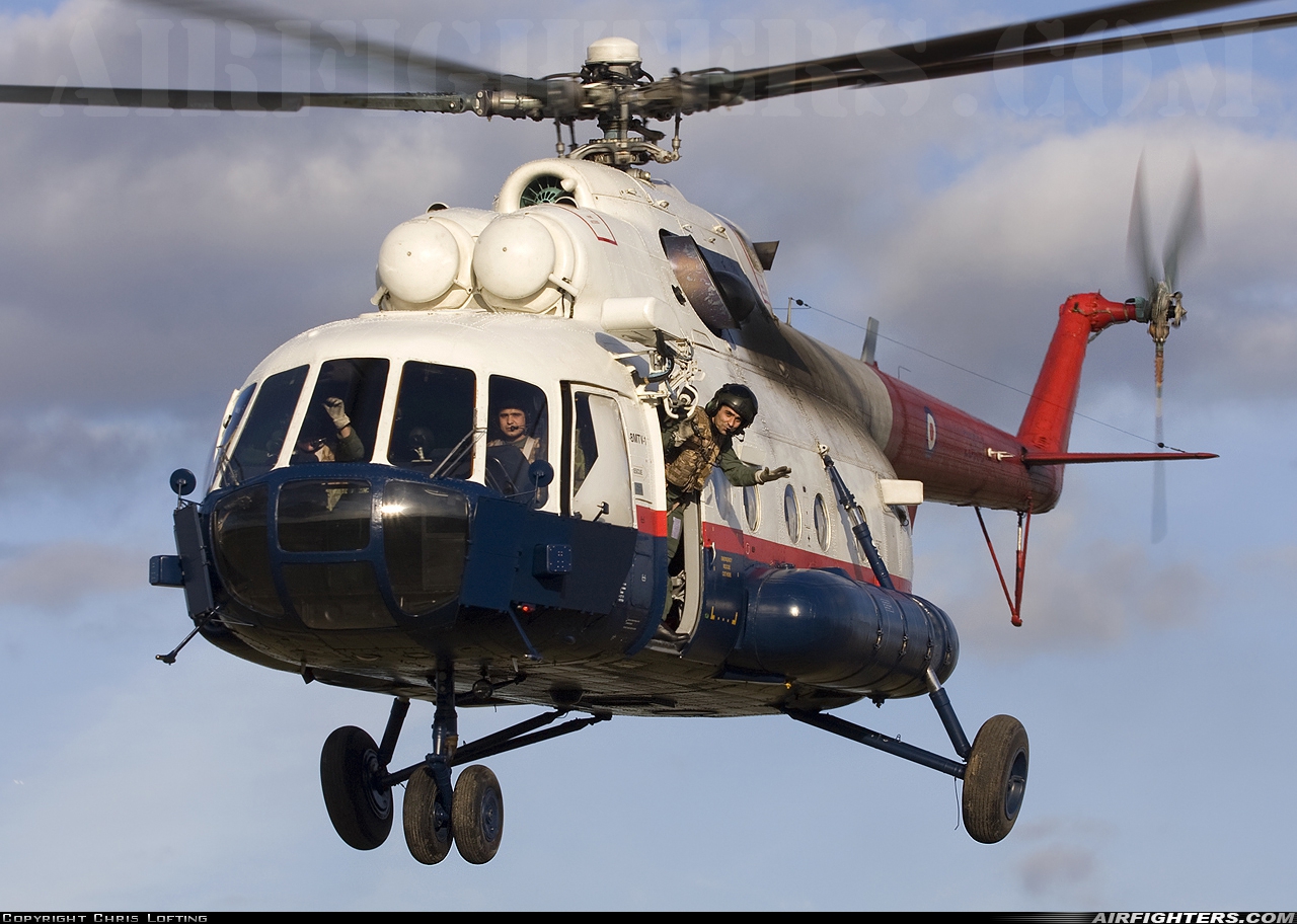 Company Owned - QinetiQ Mil Mi-8MTV-1 ZB698 at Off-Airport - Salisbury Plain, UK