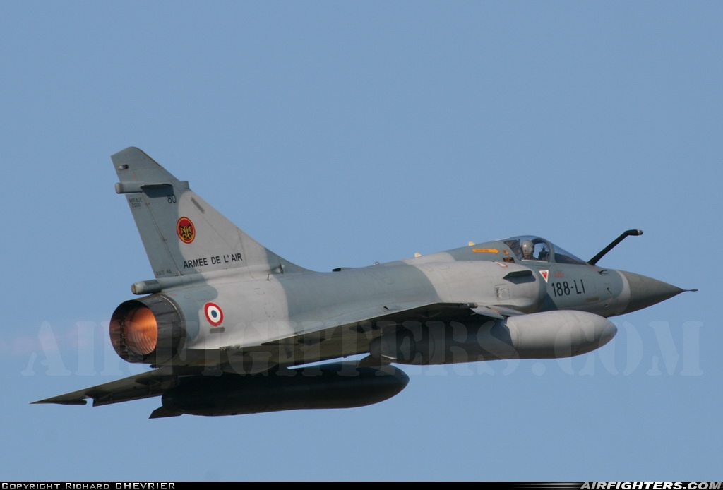 France - Air Force Dassault Mirage 2000C 80 at Orange - Caritat (XOG / LFMO), France