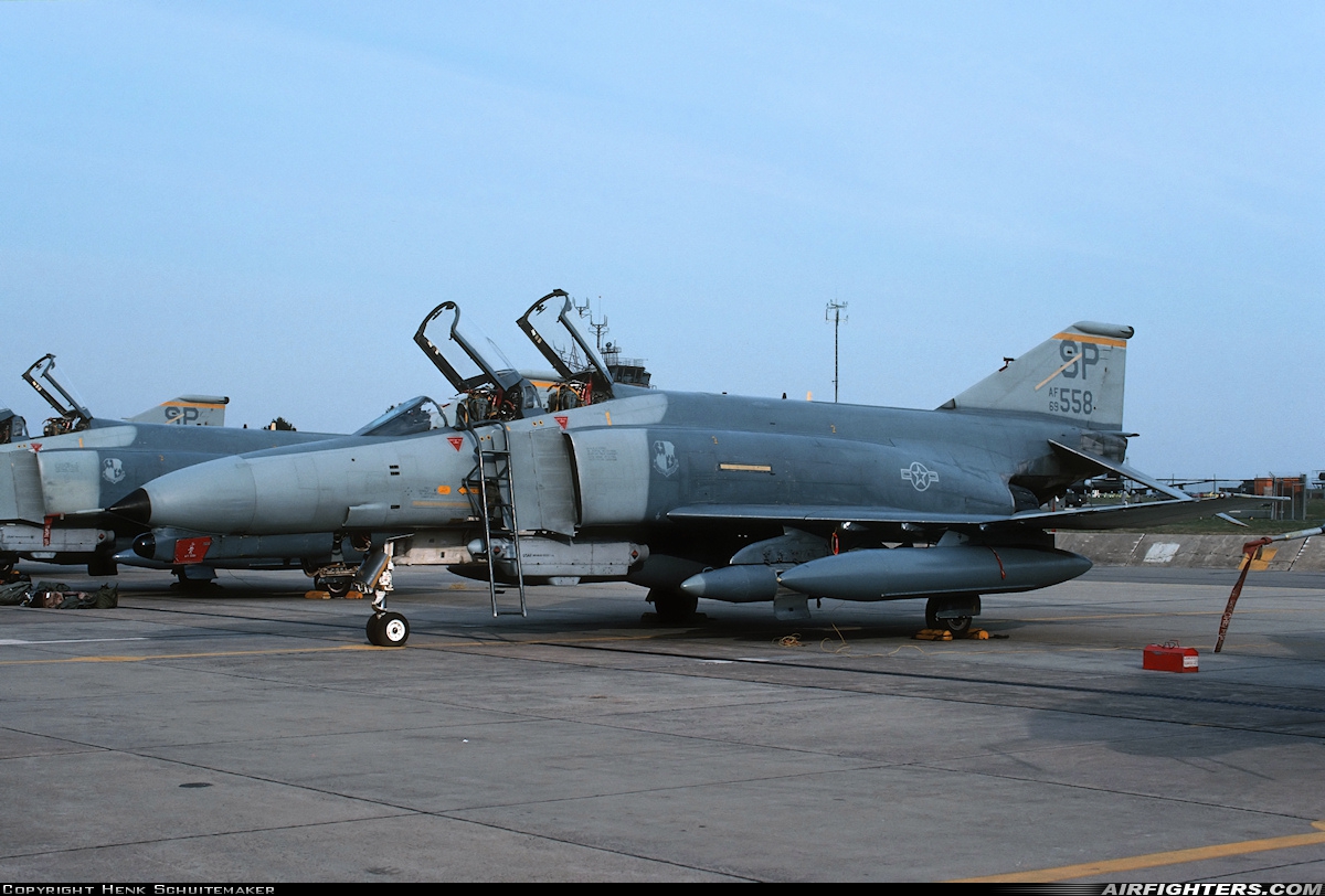 USA - Air Force McDonnell Douglas F-4G Phantom II 69-7558 at Spangdahlem (SPM / ETAD), Germany
