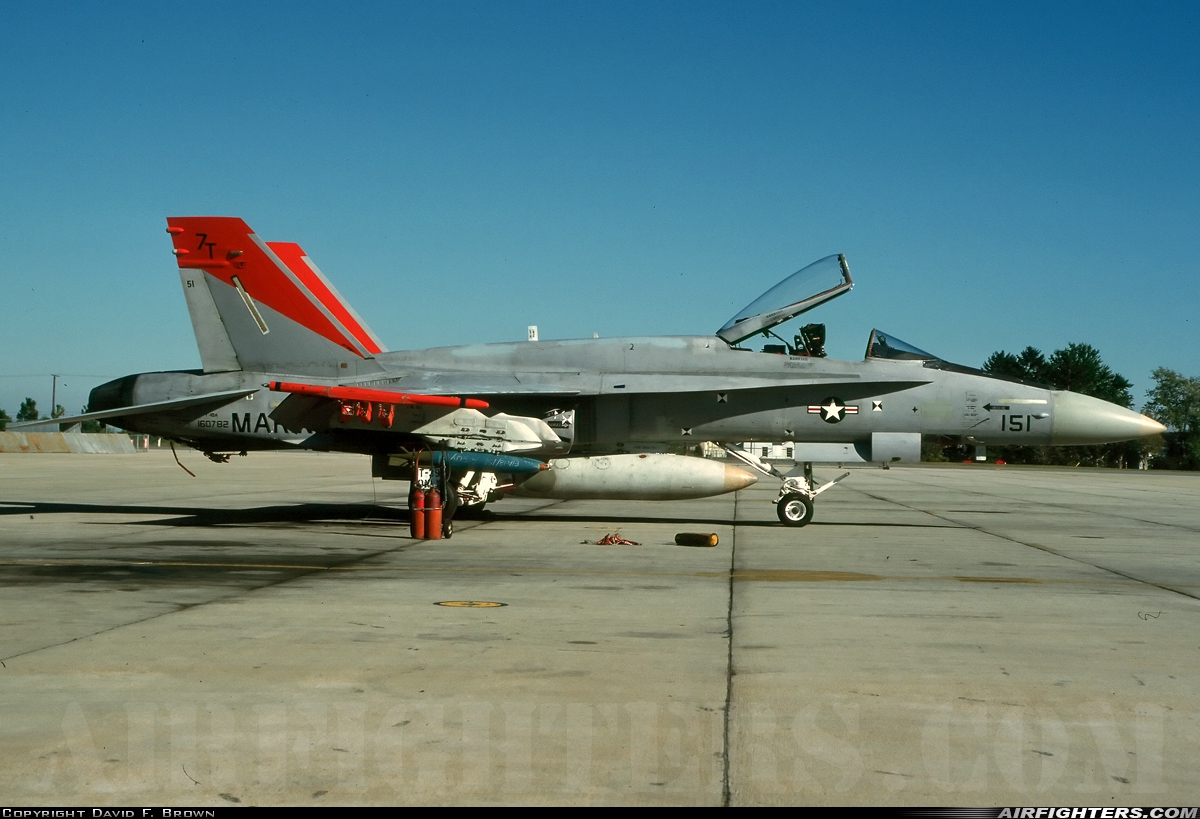 USA - Navy McDonnell Douglas YF-18A Hornet 160782 at Patuxent River - NAS / Trapnell Field (NHK / KNHK), USA