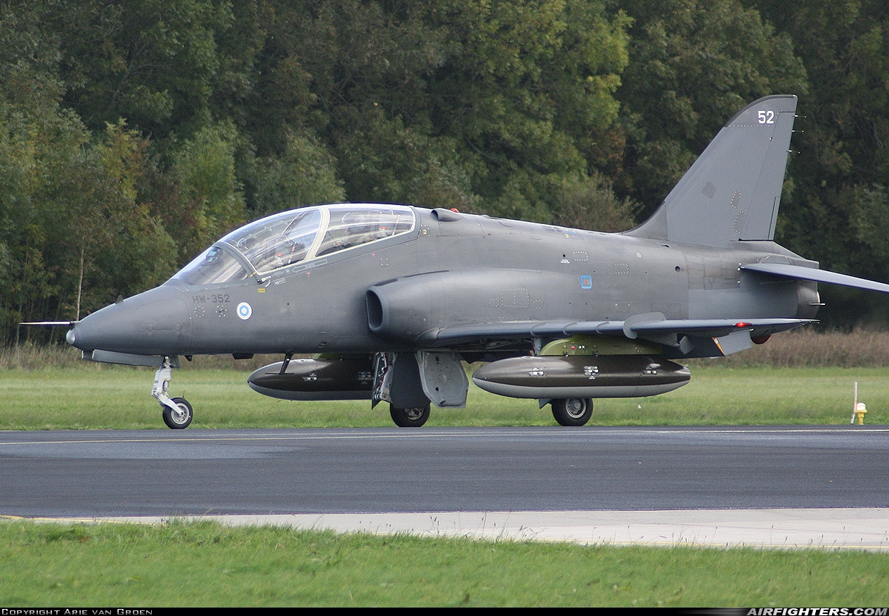 Finland - Air Force British Aerospace Hawk Mk.51A HW-352 at Leeuwarden (LWR / EHLW), Netherlands