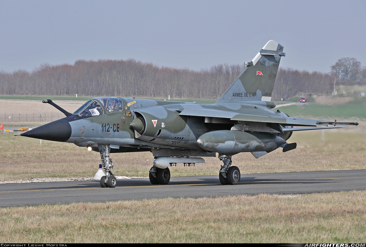 France - Air Force Dassault Mirage F1CR 643 at Reims - Champagne (RHE / LFSR), France
