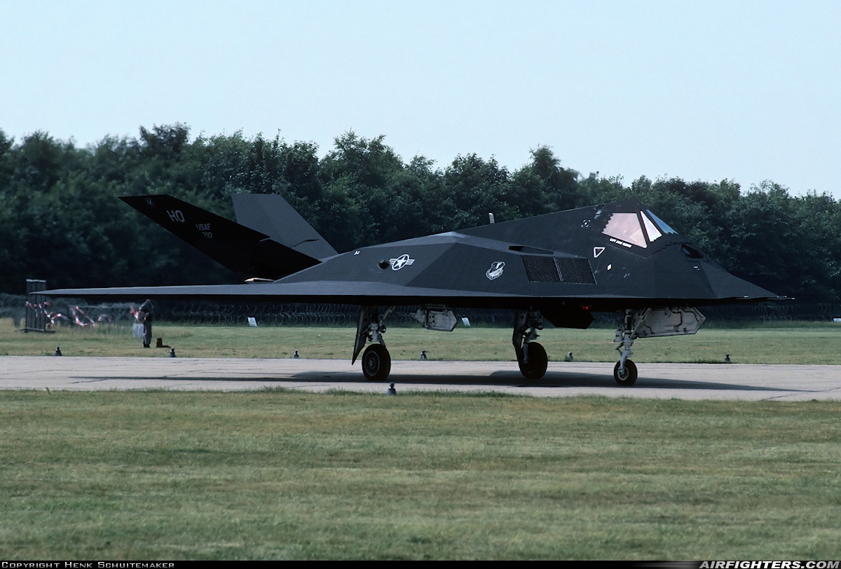 USA - Air Force Lockheed F-117A Nighthawk 81-10797 at Breda - Gilze-Rijen (GLZ / EHGR), Netherlands