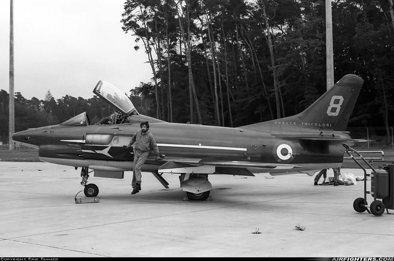 Italy - Air Force Fiat G-91R/1A MM6314 at Ramstein (- Landstuhl) (RMS / ETAR), Germany