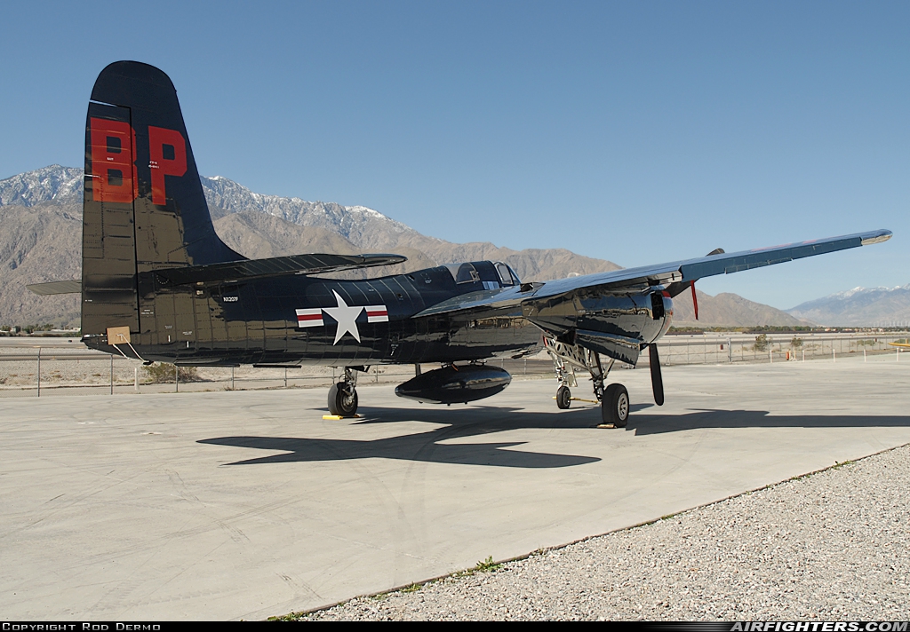 Private Grumman F7F-3N Tigercat NX207F at Palm Springs - Int. (Regional / Municipal) (PSP / KPSP), USA