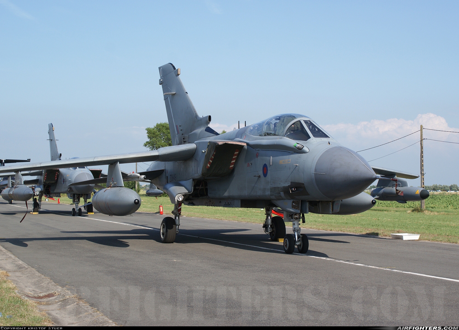 UK - Air Force Panavia Tornado GR4 ZD849 at Koksijde (EBFN), Belgium