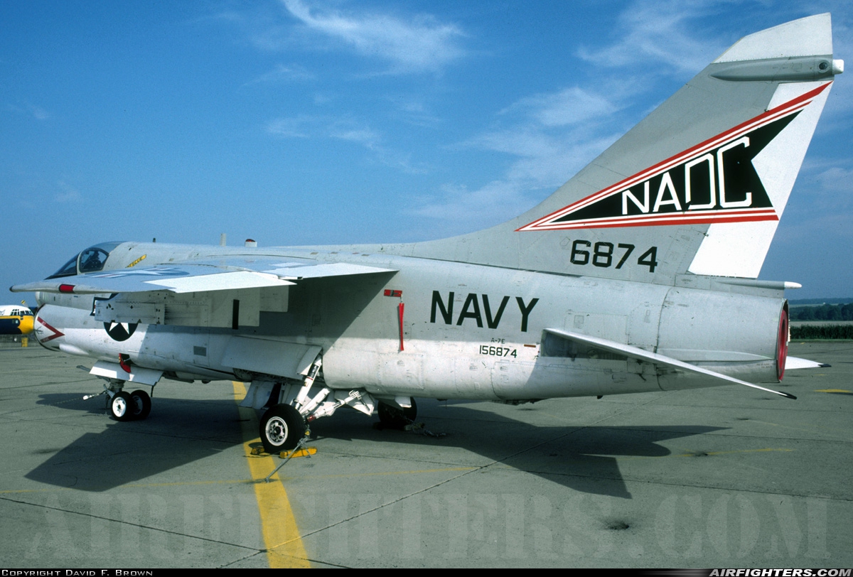 USA - Navy LTV Aerospace A-7E Corsair II 156874 at Willow Grove - NAS / JRB (NXX / KNXX), USA