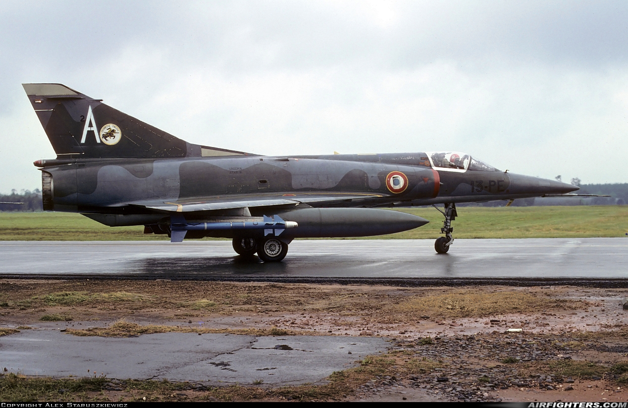 France - Air Force Dassault Mirage 5F 2 (A) at Ramstein (- Landstuhl) (RMS / ETAR), Germany