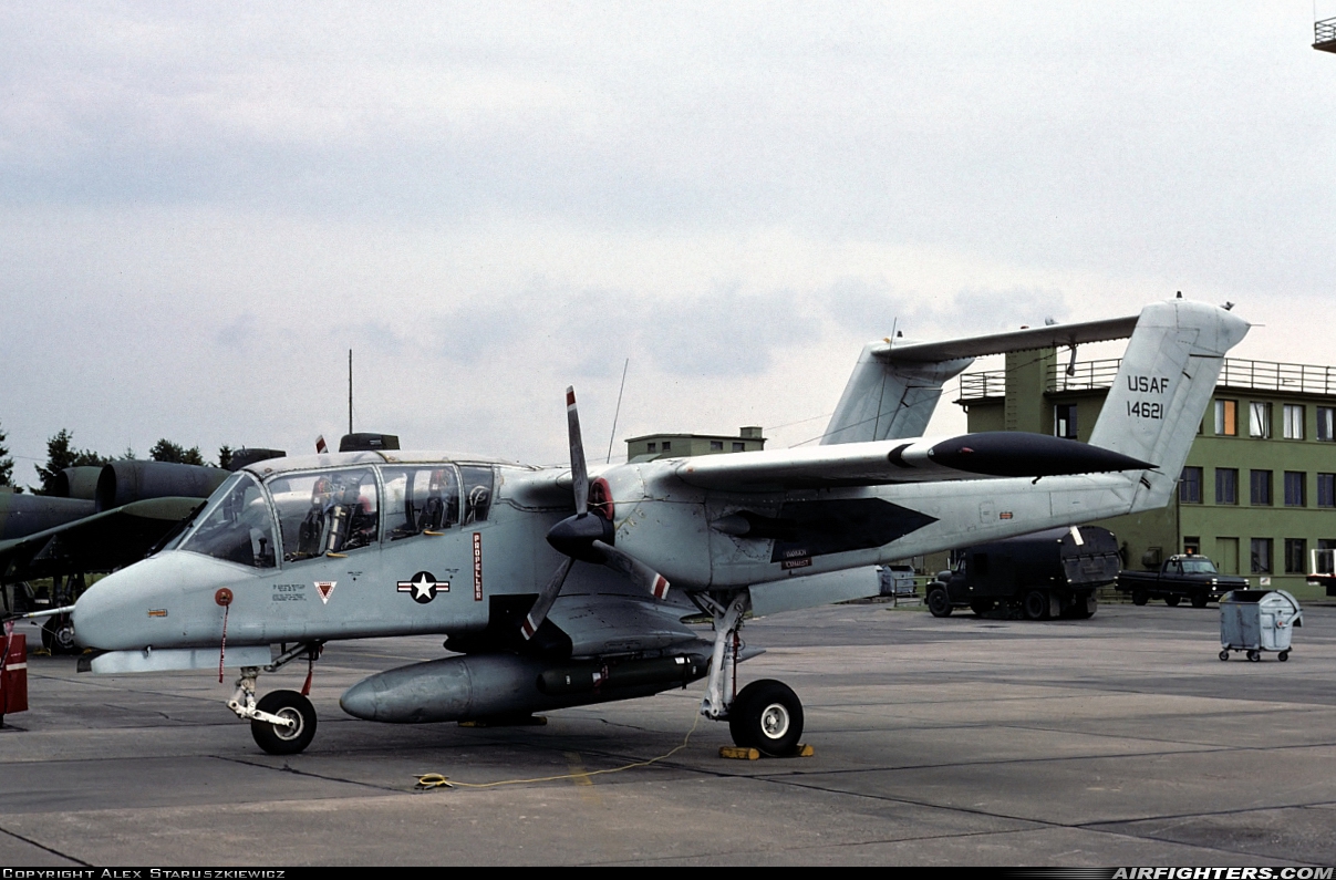 USA - Air Force North American Rockwell OV-10A Bronco 67-14621 at Bitburg (BBJ / EDRB), Germany
