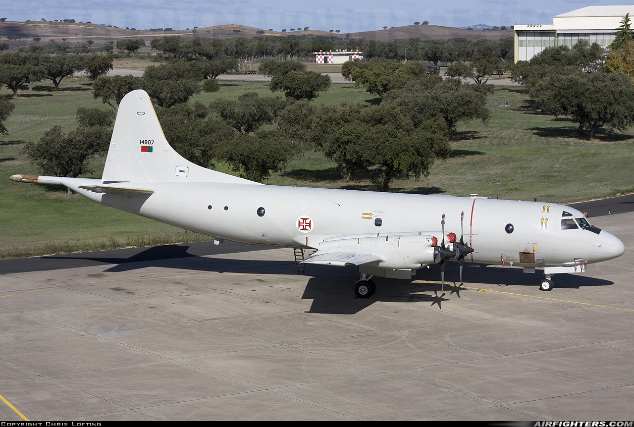 Portugal - Air Force Lockheed P-3C Orion 14807 at Beja (BA11) (LPBJ), Portugal