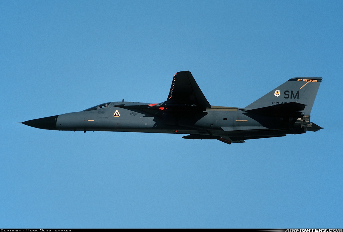 USA - Air Force General Dynamics FB-111A Aardvark 68-0247 at Sacramento - McClellan Airfield (AFB) (MCC / KMCC), USA