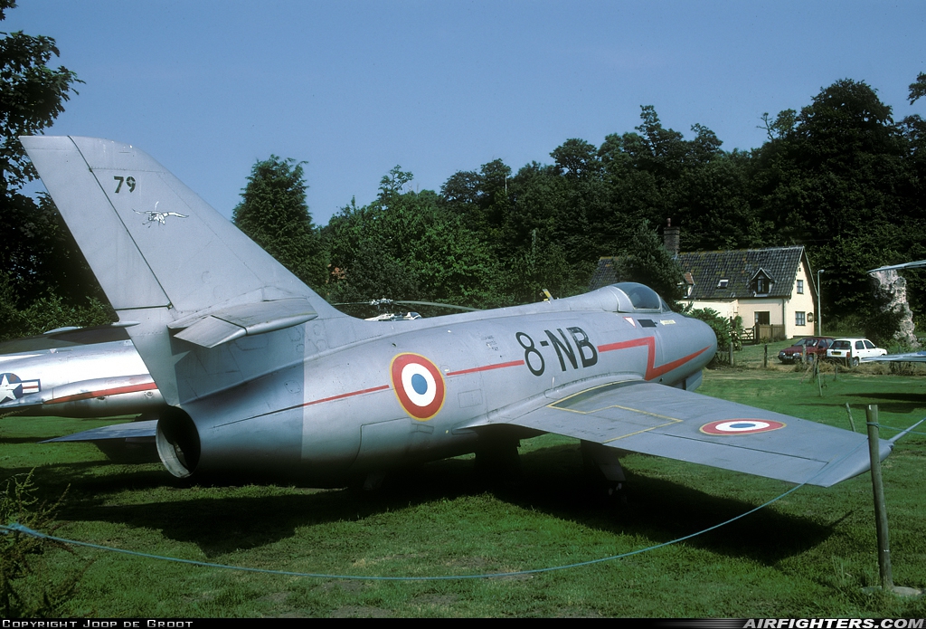 France - Air Force Dassault Mystere IVA 79 at Off-Airport - Flixton, UK