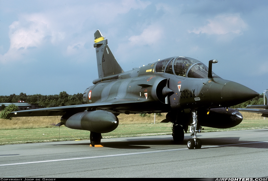 France - Air Force Dassault Mirage 2000D 612 at Kleine Brogel (EBBL), Belgium