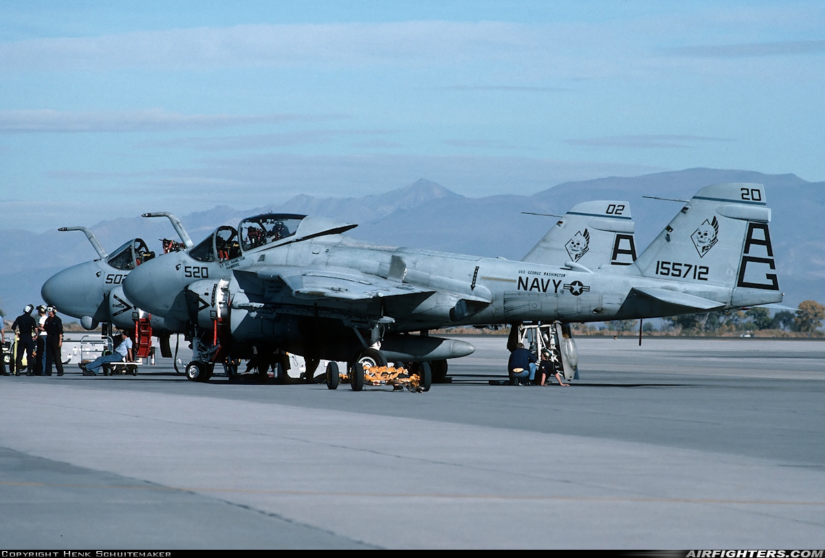 USA - Navy Grumman A-6E Intruder (G-128) 155712 at Fallon - Fallon NAS (NFL / KNFL), USA