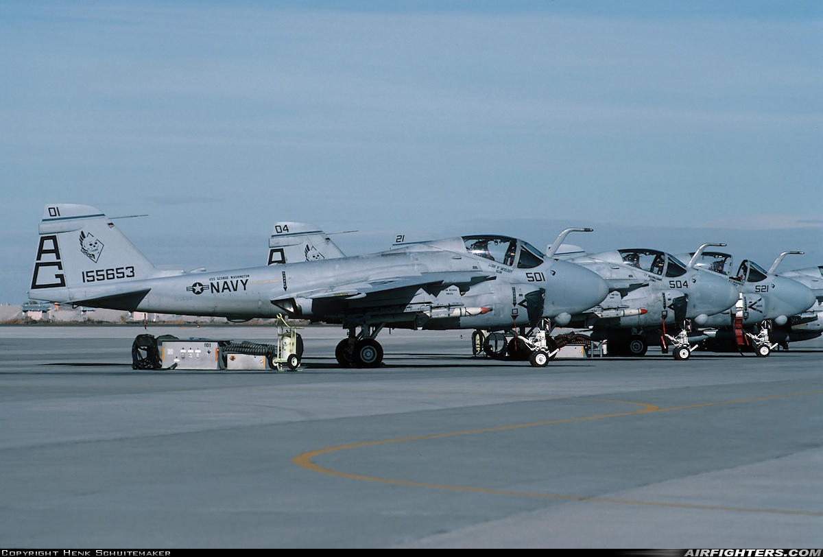 USA - Navy Grumman A-6E Intruder (G-128) 155653 at Fallon - Fallon NAS (NFL / KNFL), USA