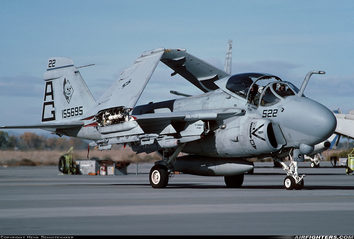USA - Navy Grumman A-6E Intruder (G-128) 155695 at Fallon - Fallon NAS (NFL / KNFL), USA