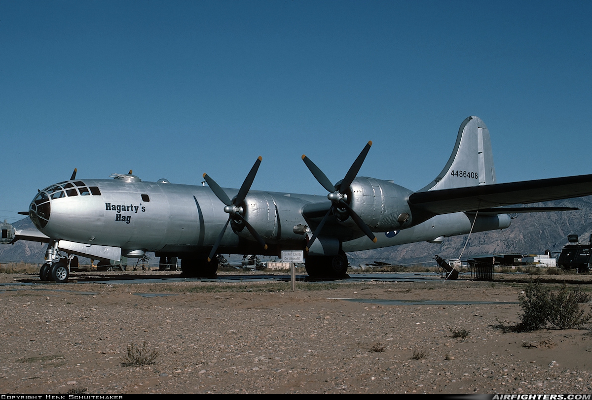 USA - Air Force Boeing B-29A Superfortress 44-86408 at Ogden - Hill AFB (HIF / KHIF), USA