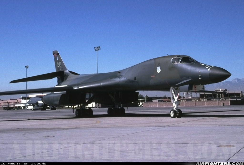 USA - Air Force Rockwell B-1B Lancer 86-0134 at Las Vegas - Nellis AFB (LSV / KLSV), USA