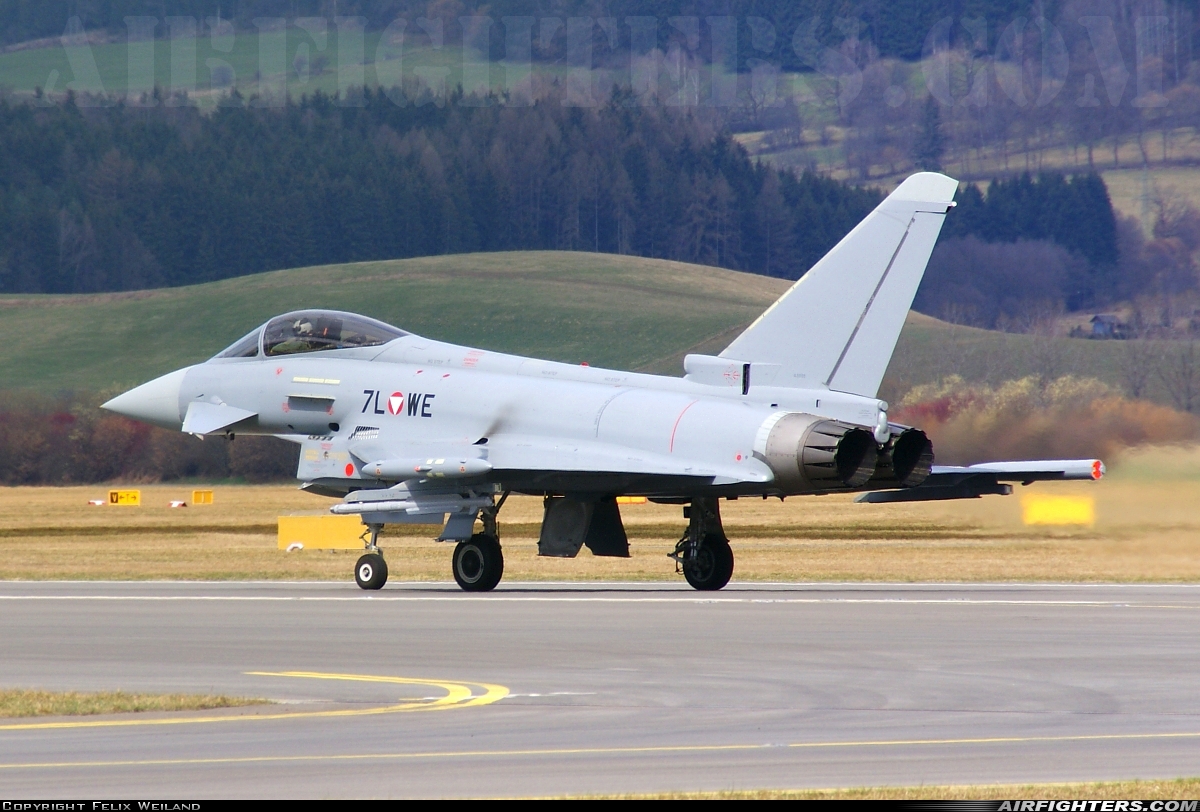 Austria - Air Force Eurofighter EF-2000 Typhoon S 7L-WE at Zeltweg (LOXZ), Austria