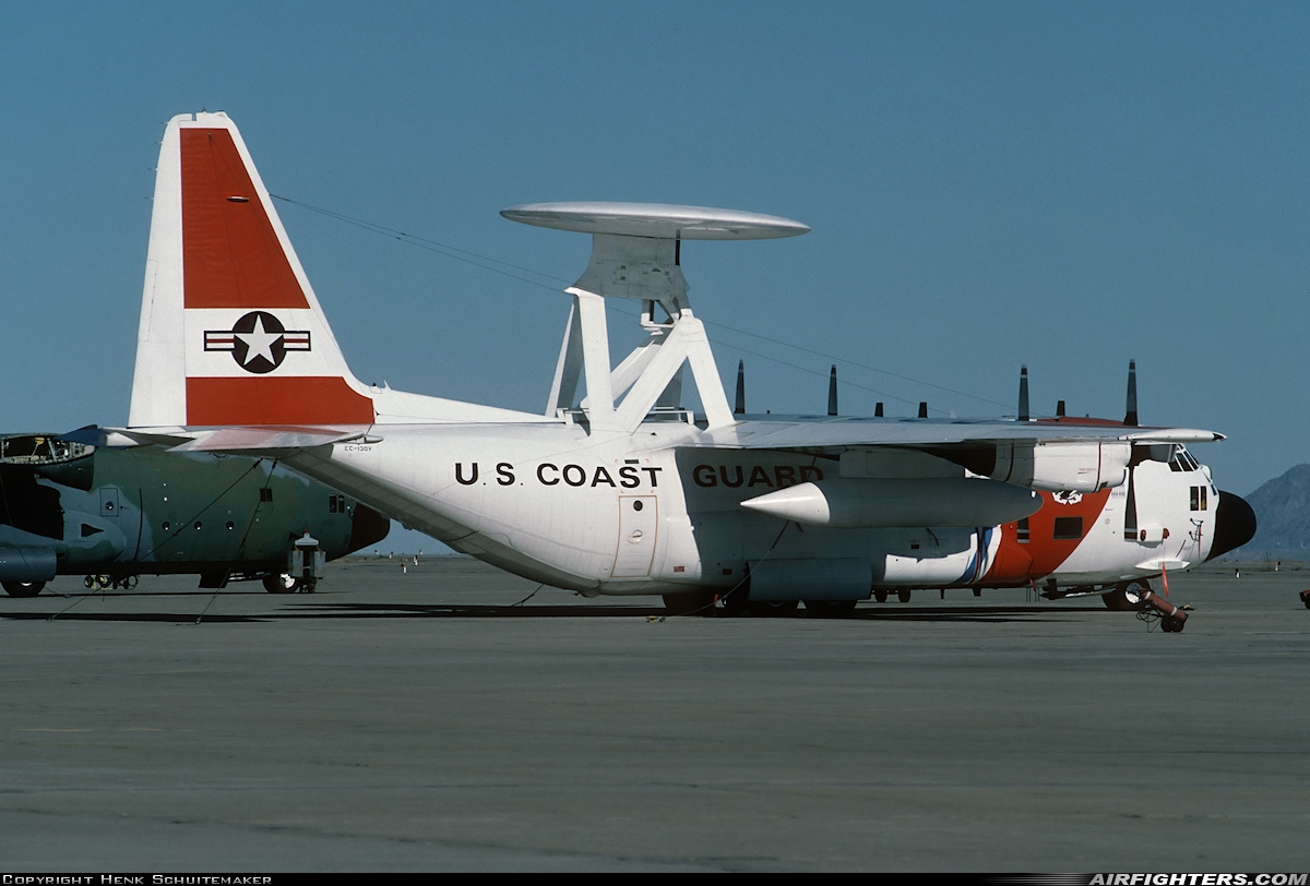 USA - Coast Guard Lockheed EC-130V Hercules (L-382) 1721 at Ogden - Hill AFB (HIF / KHIF), USA