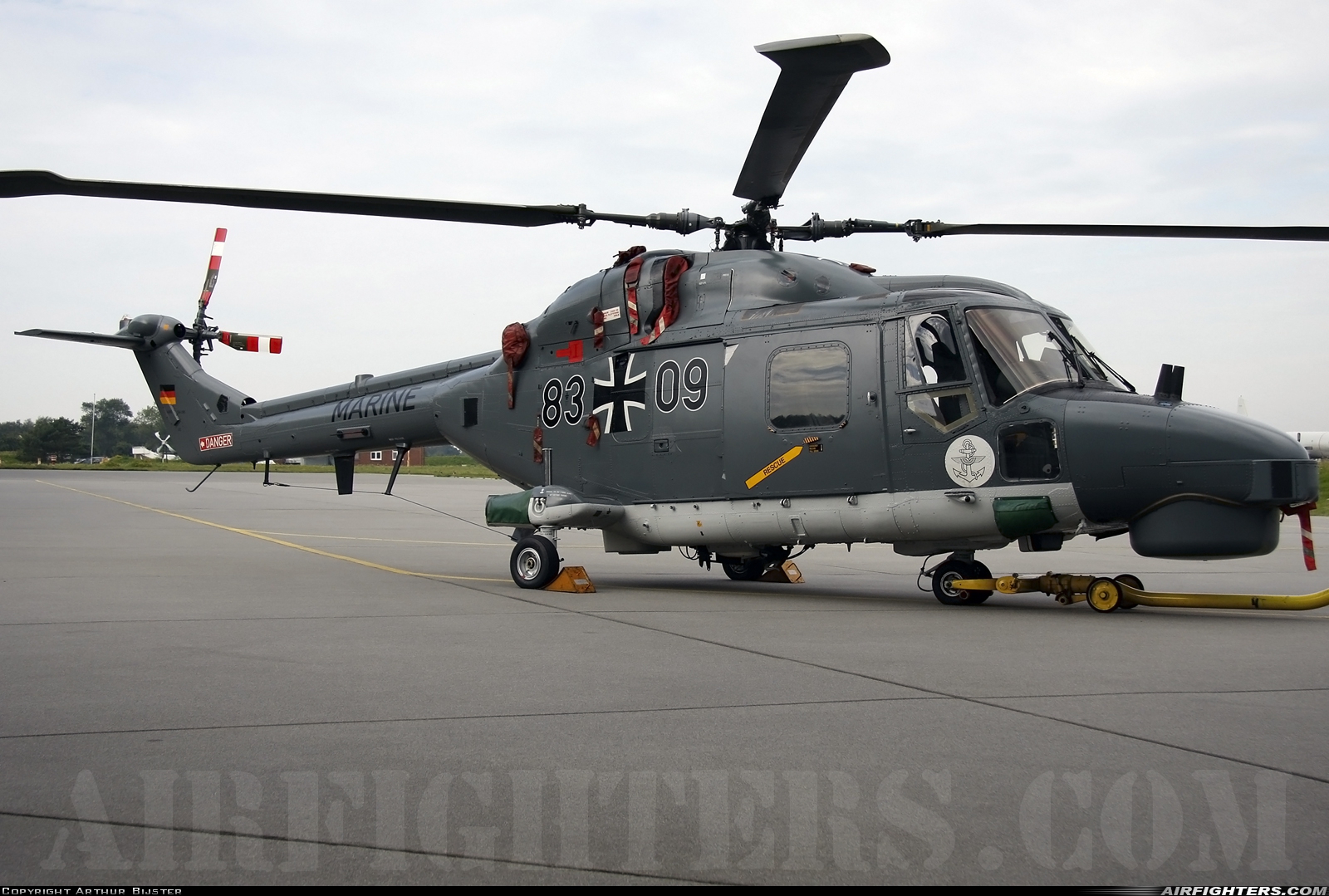 Germany - Navy Westland WG-13 Super Lynx Mk88A 83+09 at Nordholz (- Cuxhaven) (NDZ / ETMN), Germany