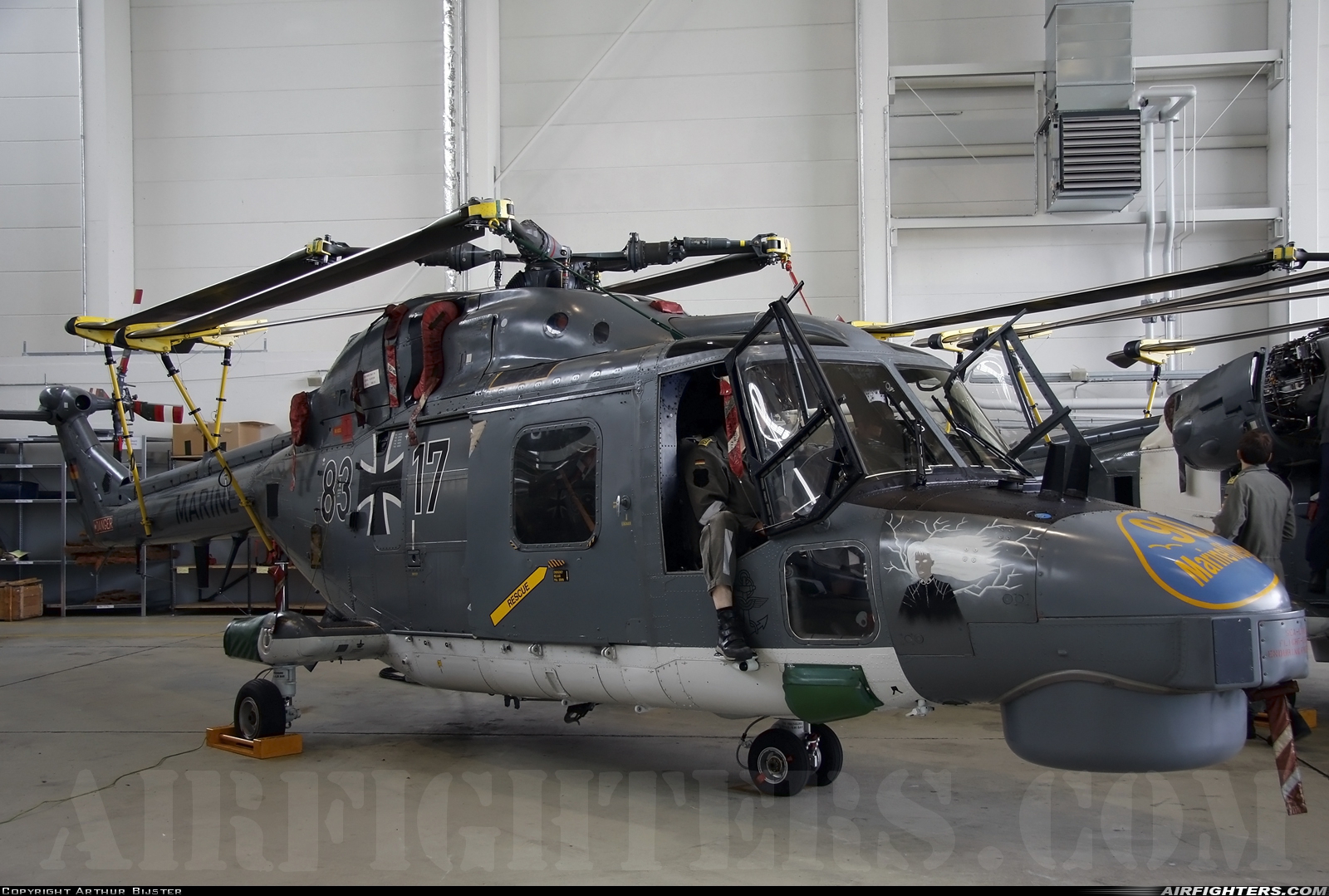 Germany - Navy Westland WG-13 Super Lynx Mk88A 83+17 at Nordholz (- Cuxhaven) (NDZ / ETMN), Germany