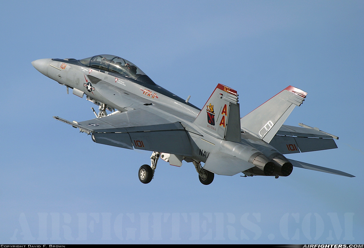 USA - Navy Boeing F/A-18F Super Hornet 166634 at Virginia Beach - Oceana NAS / Apollo Soucek Field (NTU / KNTU), USA