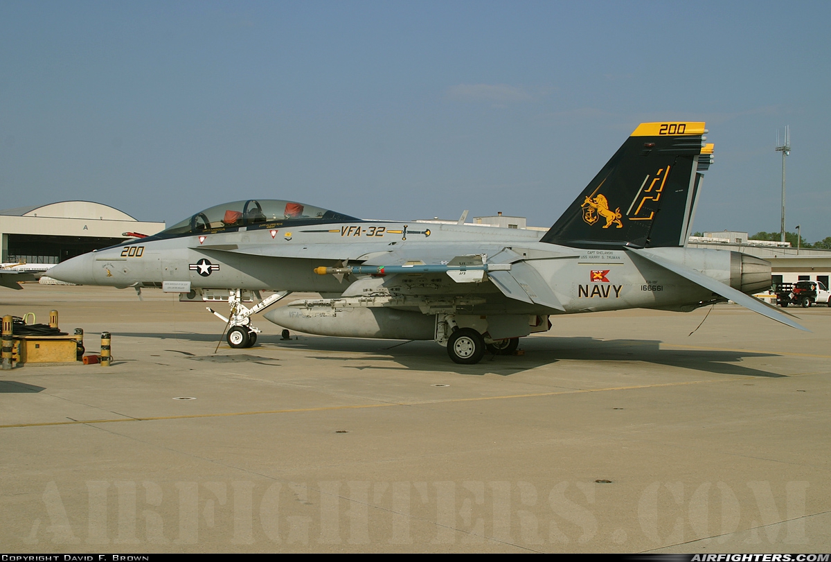USA - Navy Boeing F/A-18F Super Hornet 166661 at Virginia Beach - Oceana NAS / Apollo Soucek Field (NTU / KNTU), USA