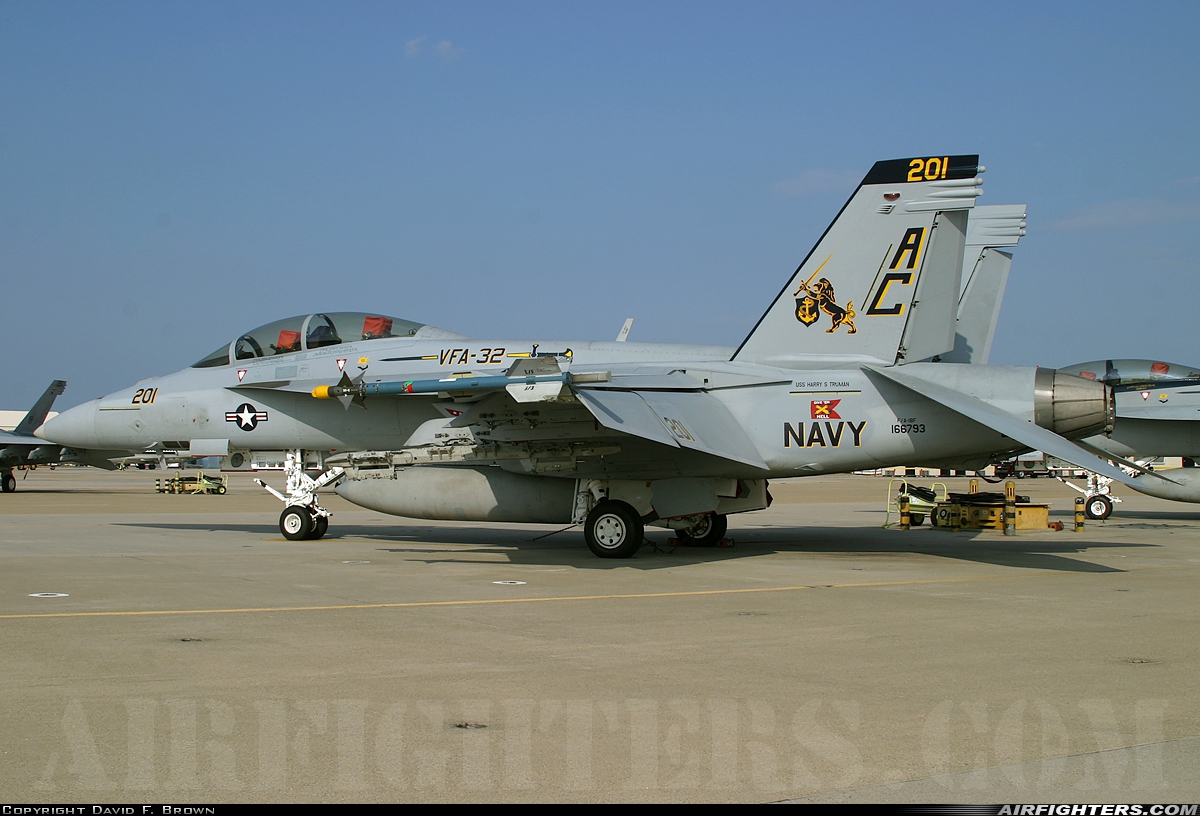 USA - Navy Boeing F/A-18F Super Hornet 166793 at Virginia Beach - Oceana NAS / Apollo Soucek Field (NTU / KNTU), USA