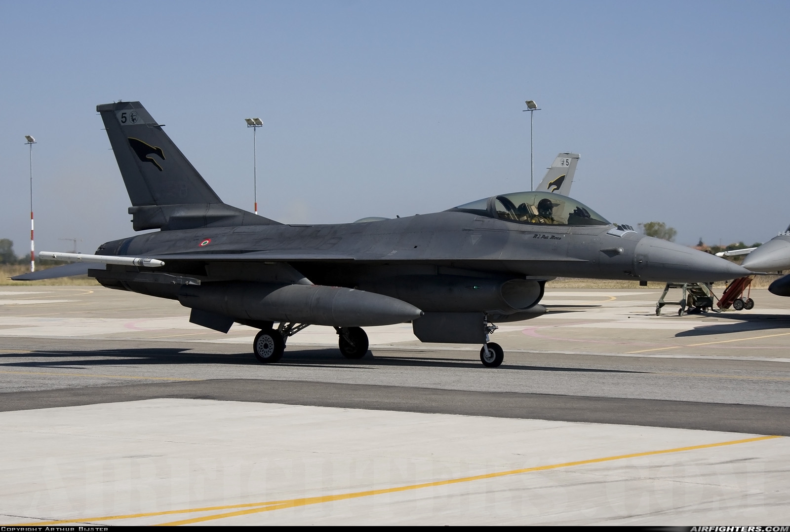Italy - Air Force General Dynamics F-16A/ADF Fighting Falcon MM7238 at Cervia (- Urbano Mancini) (LIPC), Italy