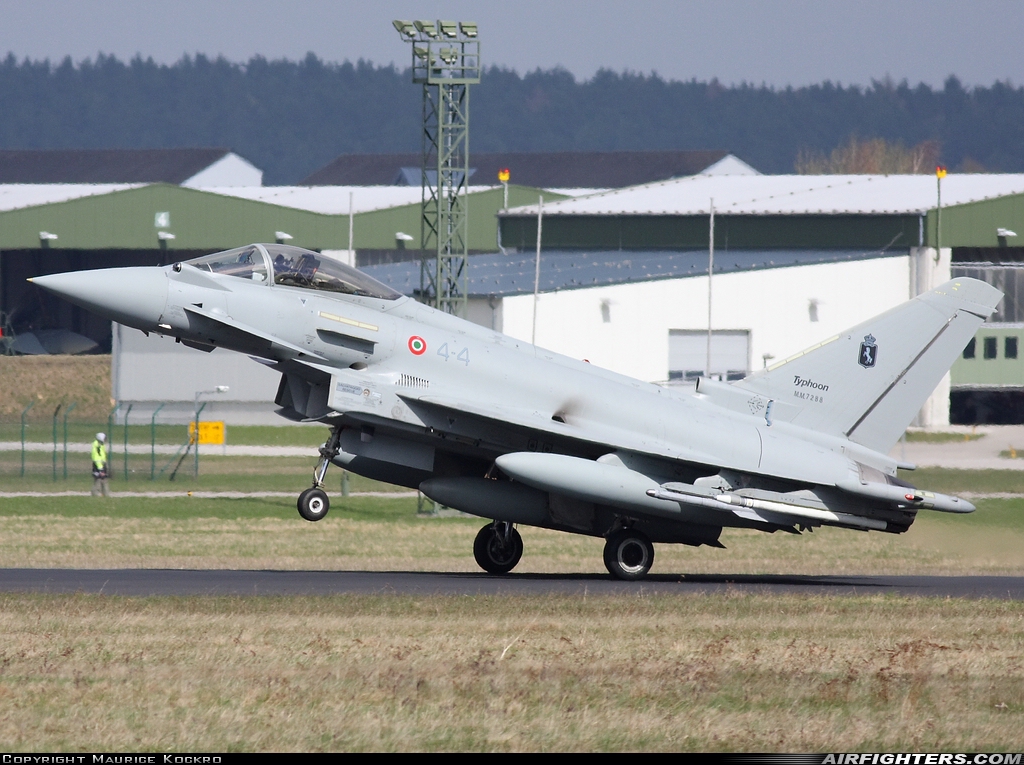 Italy - Air Force Eurofighter F-2000A Typhoon (EF-2000S) MM7288 at Rostock - Laage (RLG / ETNL), Germany