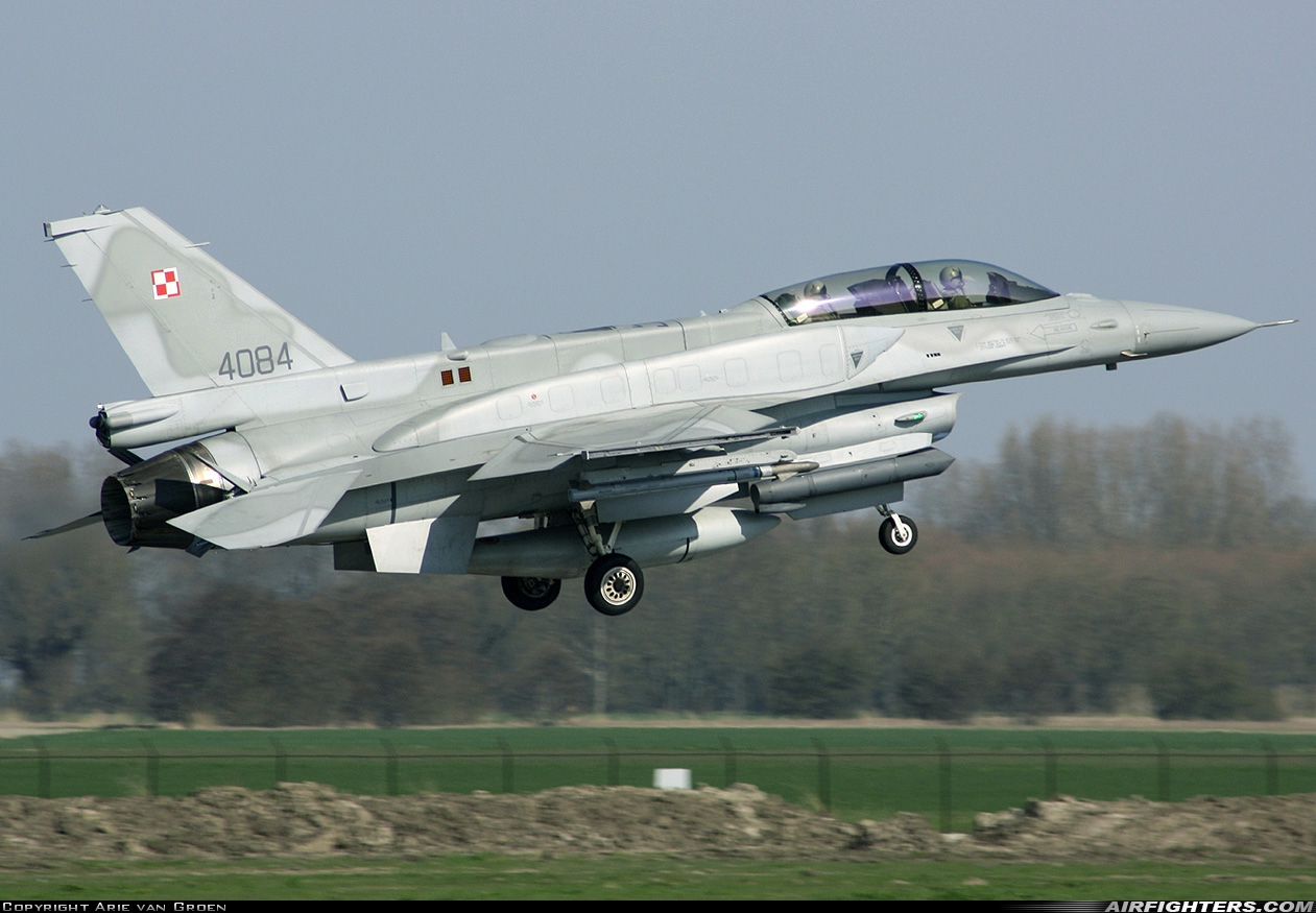 Poland - Air Force General Dynamics F-16D Fighting Falcon 4084 at Leeuwarden (LWR / EHLW), Netherlands