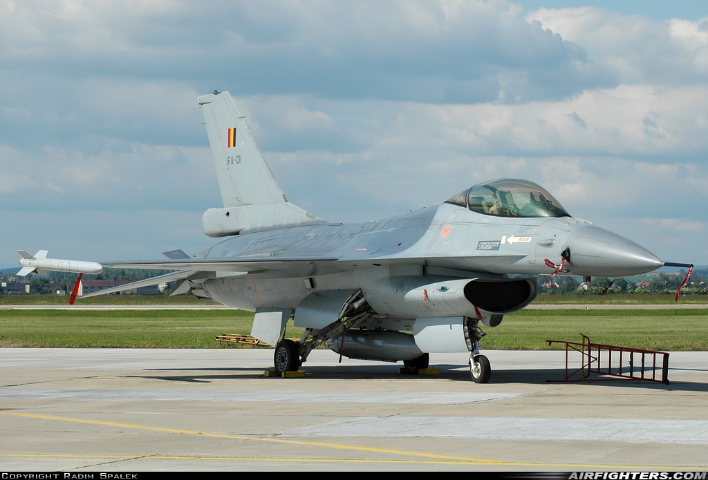 Belgium - Air Force General Dynamics F-16AM Fighting Falcon FA-131 at Prerov (PRV / LKPO), Czech Republic