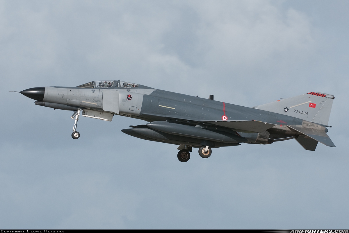 Türkiye - Air Force McDonnell Douglas F-4E Phantom II 77-0284 at Wittmundhafen (Wittmund) (ETNT), Germany