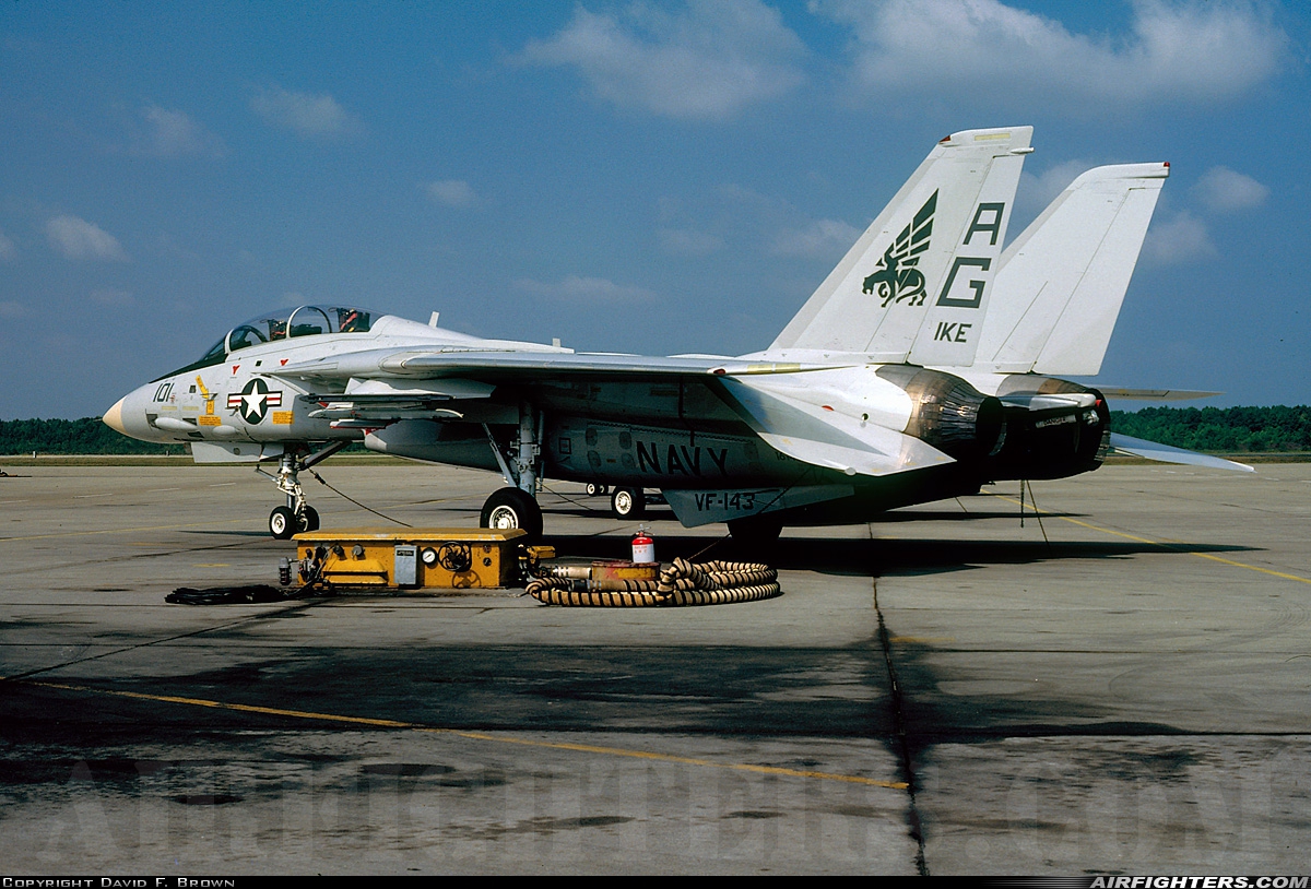 USA - Navy Grumman F-14A Tomcat 161166 at Virginia Beach - Oceana NAS / Apollo Soucek Field (NTU / KNTU), USA