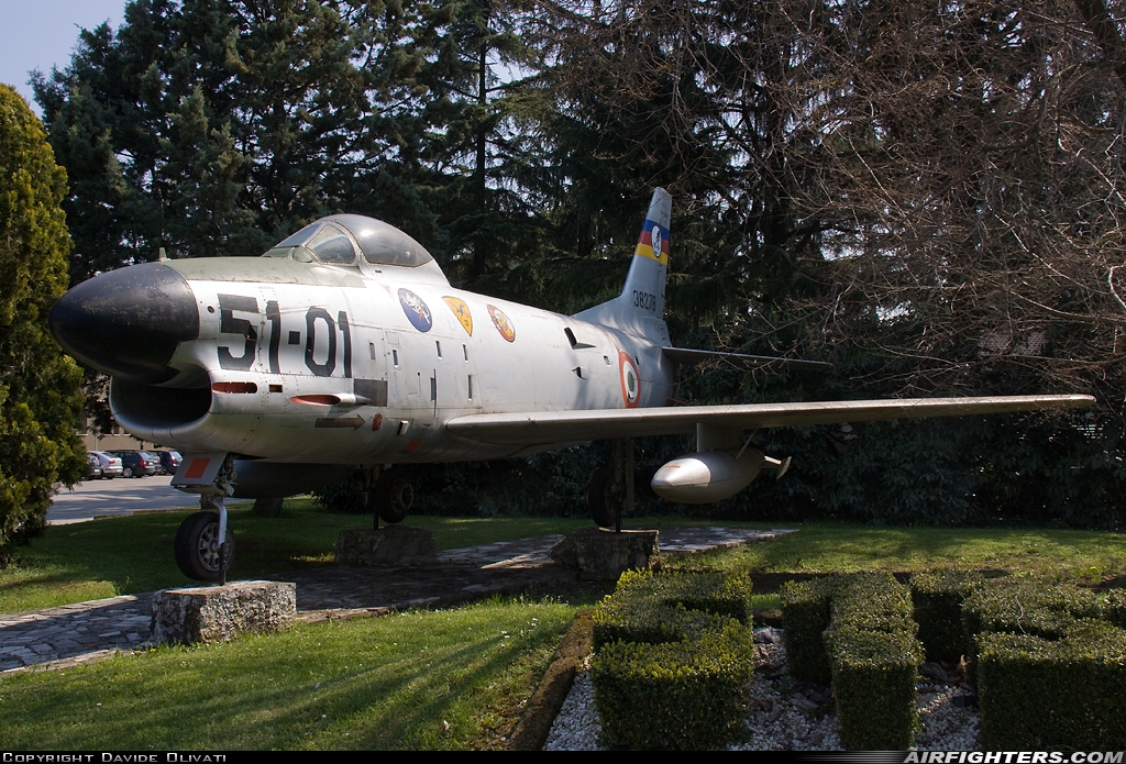 Italy - Air Force North American F-86K Sabre MM53-8278 at Treviso - Istrana (Vittorio Bragadin) (LIPS), Italy